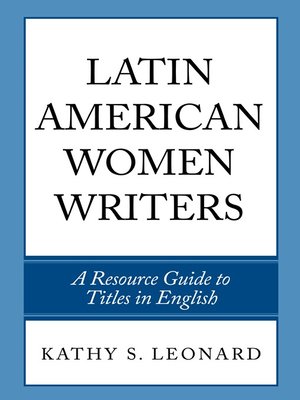 cover image of Latin American Women Writers